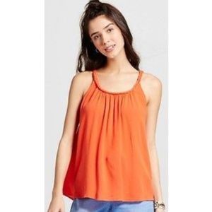 Mossimo Supply Co. Tops - Fashion summer Women's Woven Cami Orange S Mossimo Supply Co. Tops - Fashion summer Women's Woven Cami Orange S